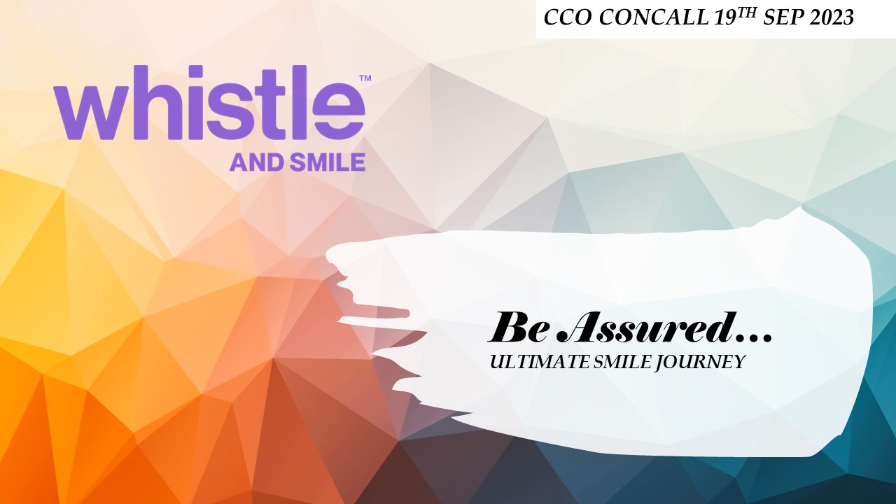 Whistle and Smile - Be Assured