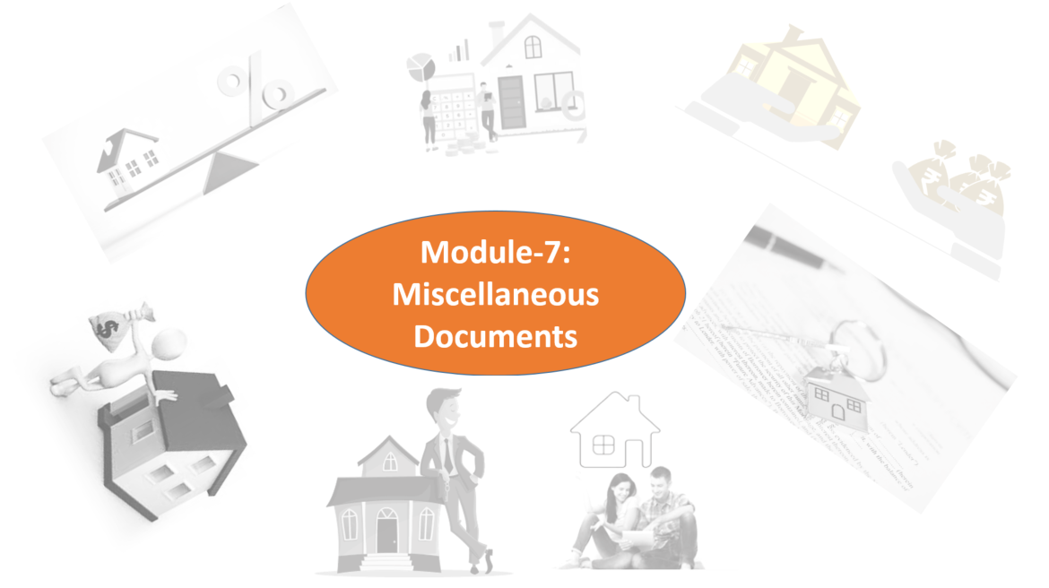 Miscellaneous Documents